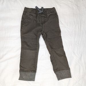 Cat & Jack Olive Green Toddler Pants 2T